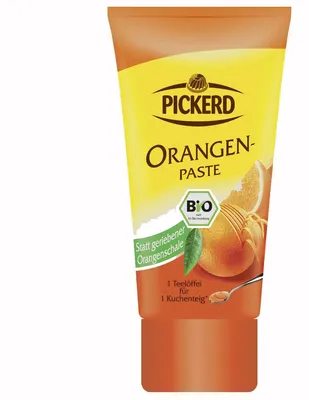 Zdjęcie produktu dla Organiczna pasta pomarańczowa Pickerd zamiast startej skórki pomarańczowej 60 g