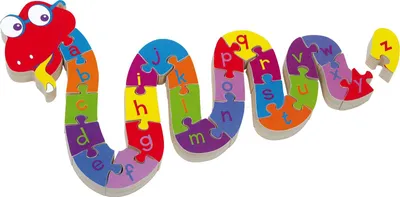 Produktbild von ABC-Puzzle Schlange