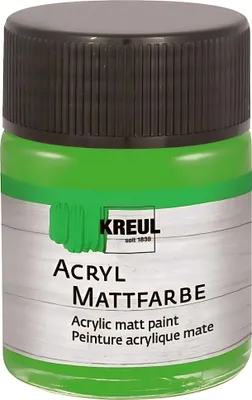 Produktbild von KREUL Acryl Mattfarbe Hellgrün 50 ml