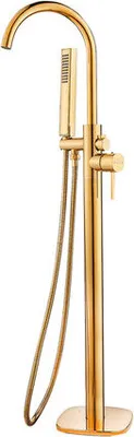 Produktbild von Design Badewannenarmatur stehend Gold