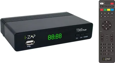 Immagine prodotto di I-Zap T365 Decoder Digitale Terrestre HD Hevc Dvb T2 Nero