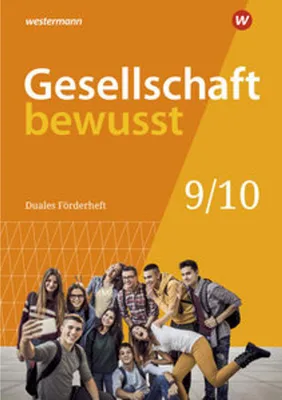 Immagine prodotto di Gesellschaft bewusst 9/10.Duales Förderheft für den sprachsensiblen und inklusiven Unterricht. Niedersachsen