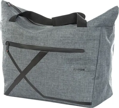 Produktbild von Knirps Schultertasche Shopper Bag Dark Grey grau schwarz