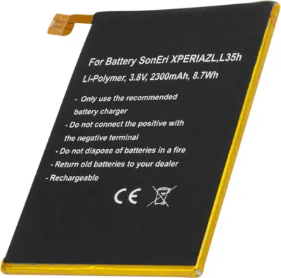 Zdjęcie produktu dla Avizar, akumulator litowo-polimerowy Xperia X 2300mAh 3.8V, czarny