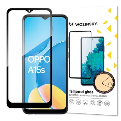 Obrázok produktu pre MG Full Glue Super Tough ochranné sklo na Oppo A15s / A15, čierne