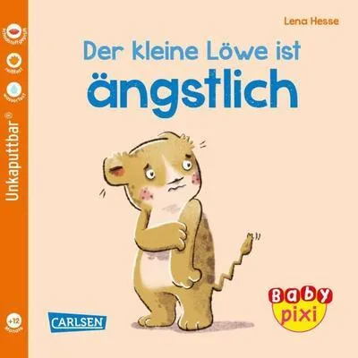 Produktbild von Baby Pixi (unkaputtbar) 111: Der kleine Löwe ist ängstlich