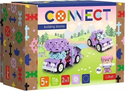 Produktbild von Trefl Connect, Bausatz, 5 Jahr(e), Zellulose, Kunststoff, 116 Stück(e), 500 g