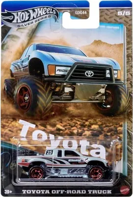 Zdjęcie produktu dla Hot Wheels TOYOTA OFF ROAD TRUCK, Samochód, 3 lat(a), Metal, Wielobarwny