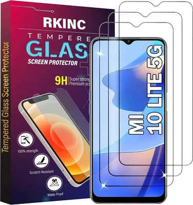 Produktbild von Panzer HD Displayschutzfolie Xiaomi Mi 10 Lite 5G 3 Stück 0,33 mm kratzfest