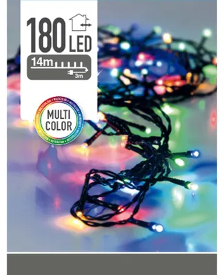 Produktbild von Weihnachtsbaum Lichter 180 LED, Outdoor, 14 m, mehrfarbig, mehrfarbig - Home Styling Collection