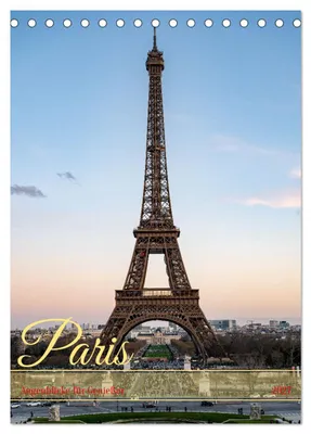 Produktbild von Paris Augenblicke für Genießer (Tischkalender 2027 DIN A5 hoch), CALVENDO Monatskalender