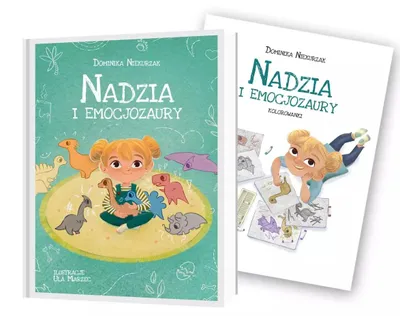 Obrázok produktu pre Nadzia i Emocjozaury + Kolorowanka