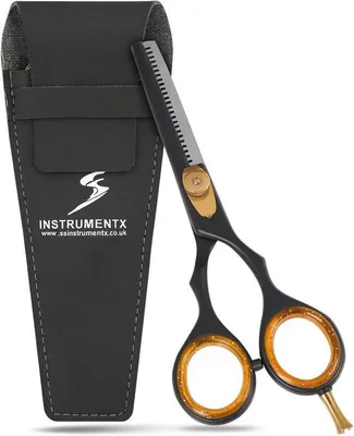 Produktbild von Famanu Haarschneideschere und Ausdünnschere 5,5 Zoll - Professionell