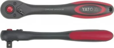Obrázek produktu pro Yato YT-0290, Kluzný momentový klíč, Mechanický, 1/4", Černá, Červená, Plast, 144 mm