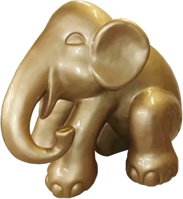 Produktbild von Garten Figur Statue Moderne Figuren Dekoration Elefant Deko Designer Skulpturen