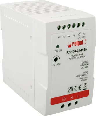 Zdjęcie produktu dla Zasilacz impulsowy 60 W, 24 V DC RZI60-24-MN