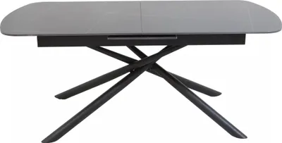 Obrázek produktu pro Rozkládací jídelní stůl 160(200)x90 NAZMUL - černý