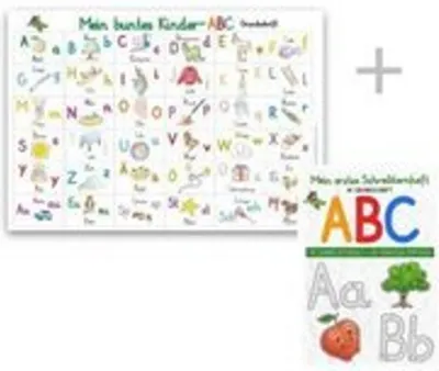 Produktbild von Mein buntes Kinder-ABC-Set in Grundschrift