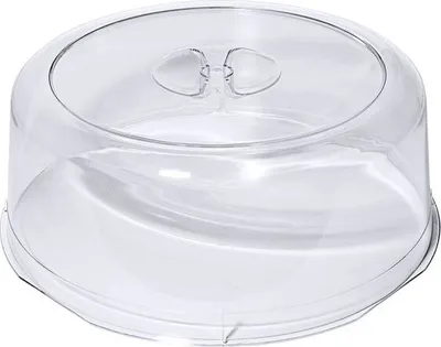 Produktbild von Tortenhaube, Kuchenhaube, klar, Kunststoff, verschiedene Größen wählbar : 31,5 cm Variante: 31,5 cm