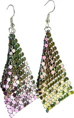 Produktbild von Glitzernde Regenbogen Ohrringe 414114 | Bunt - Disco