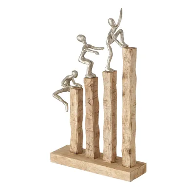 Zdjęcie produktu dla Boltze Dekoaufsteller Climbing Holz zur Dekoration / Geschenkidee für Geburtstag