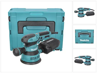 Immagine prodotto di Makita BO 5041 J Levigatrice orbitale 300 W 125 mm + Valigetta Makpac