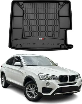 Produktbild von OMAC Gummi Kofferraumwanne für BMW X4 F26 2014-2018 TPE Laderaumwanne Schwarz