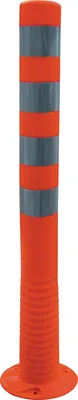 Produktbild von TEMKA Flexipfosten 1000 mm, Ø 80 mm, orange