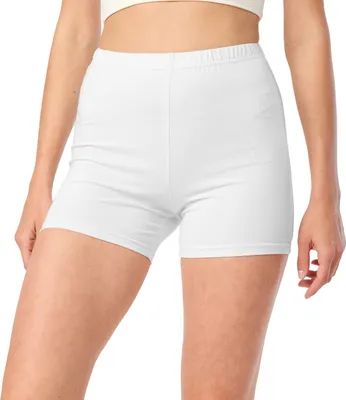 Produktbild von Merry Style Damen Shorts Radlerhose Kurze Hose Boxershorts aus Baumwolle MS10-392 (Weiß, S)