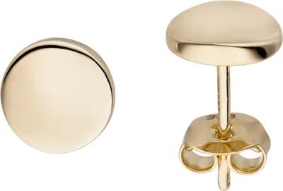 Produktbild von Ohrstecker 333 Gold Gelbgold 7 mm