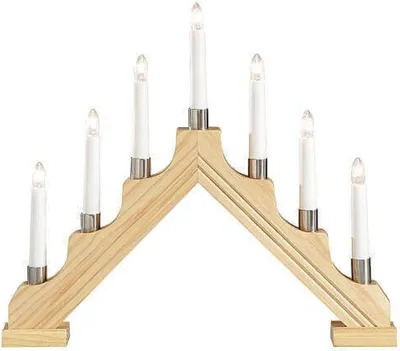 Produktbild von Konstsmide 1041-100, Holz, Holz, IP20, 1,7 m, 1042-030, 7 Glühbirne(n)