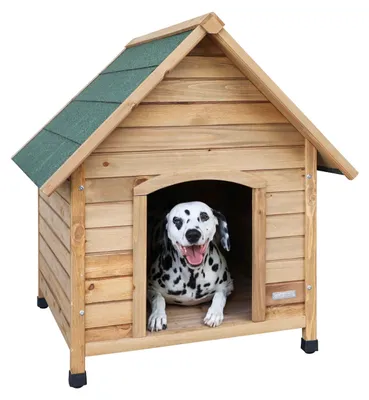 Zdjęcie produktu dla Buda dla psa Kerbl 85 x 73 x 80 cm brązowo-zielona 82394