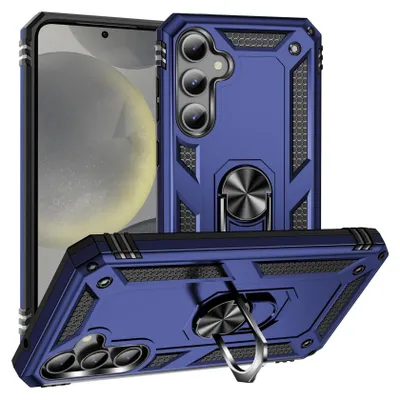 Obrázok produktu pre Armor Shield puzdro na mobilný telefón pre Samsung Galaxy S24 kryt Ultra Hybrid Case ochranný kryt na mobilný telefón, modrý