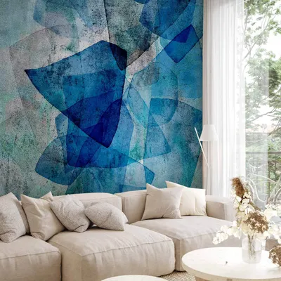 Obrázok produktu pre Fototapeta - Sapphire Mosaic - netkaná tapeta