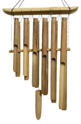 Produktbild von Kaemingk Windspiel Bambus Natur indoor & outdoor 95 x 45 cm