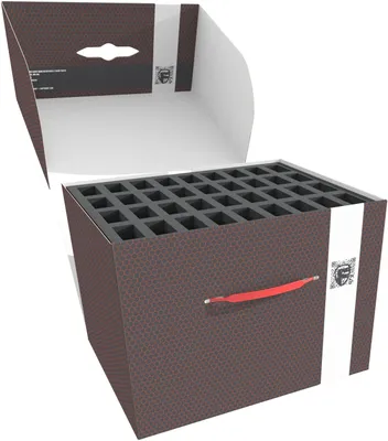 Produktbild von Lagerbox FSLB250 für 252 Miniaturen mit Schaumstoffeinlagen