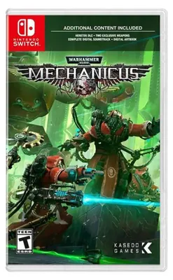 Zdjęcie produktu dla Kalypso Warhammer 40,000 : Mechanicus, Nintendo Switch, Tryb multiplayer, Powyżej 13 lat, Nośnik fizyczny