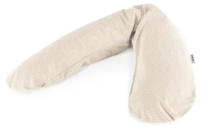 Produktbild von Das Original Theraline Stillkissen, inkl. Außenbezug in Dessin Nr. 75 "Punkte Beige"