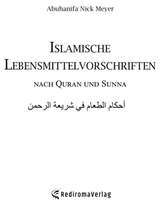 Produktbild von Islamische Lebensmittelvorschriften