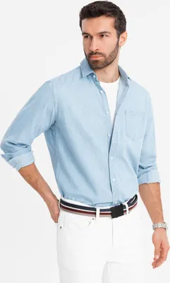 Produktbild von Ombre Jeanshemd für Herren helljeans XL