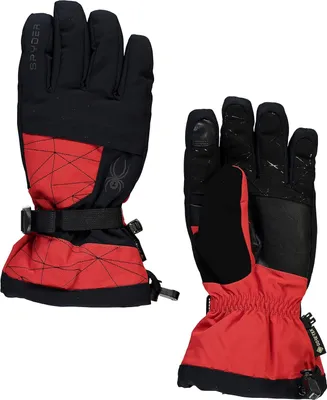 Produktbild von Spyder Oveweb Skihandschuhe für Jungen - Grösse M (5,5) - Farbe volcano