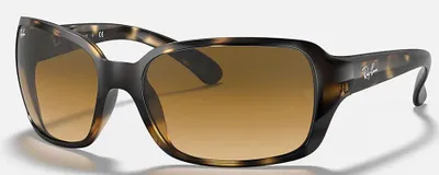 Produktbild von Ray-Ban RB4068, Erwachsener, Weiblich, Rechteckig, Rechteck, Vollrand, Schildkröte
