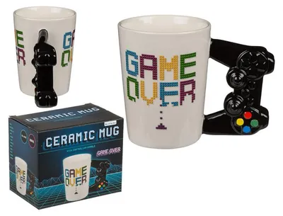 Productafbeelding van GAME OVER: Koffiemok, Gamer, Controller, Gamepad, Koffiekop