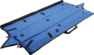 Produktbild von BGS 1659-LEER Reißverschlußtasche, blau für Art.Nr. 1659, leer