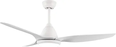 Deckenventilator mit LED, 132 cm, 3 Flügel, 6 Stufen, Timer, Fernbedienung