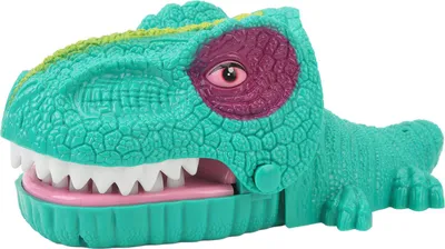 Produktbild von Dinosaurier-Zähnespielzeug für Kinder, beißende Finger, Zahnarztspiele, lustige Spielzeuge mit Musik, Party-Desktop-Dekoration, Grün
