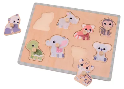 Immagine prodotto di Puzzle La famiglia Wildies / Joueco