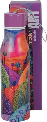 Immagine prodotto di DUO | bottiglia thermos - borraccia - 500 ml - acciaio inox - bottiglia isolata - a prova di perdite