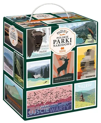 Zdjęcie produktu dla Puzzle 1000 elementów Polskie Parki Narodowe Puzzlove CzuCzu