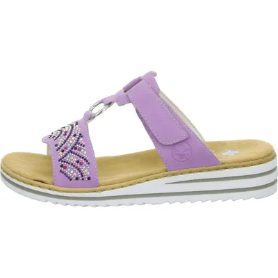 Produktbild von Rieker Keilpantoletten Damen 31373737343731 Lila 40 EU